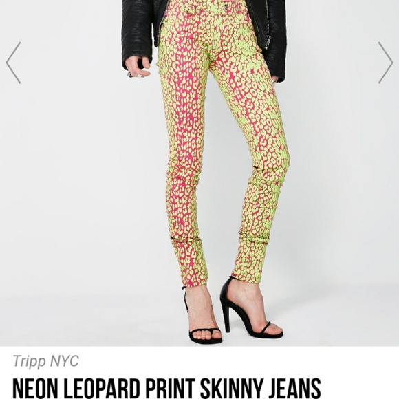 Daang Goodman nyc leopard jeans size 1 - Picture 5 of 8